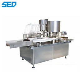 Cadena de producción oral aplicable de máquina de embotellado del líquido del jarabe de la especificación 5-25ml con la eficacia alta 220V/380V
