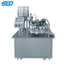 Máquina de acero inoxidable 30-50pcs/Min Automatic Packing Machine Capacity del lacre de la manguera del pegamento de SED-30RG-A de alta precisión