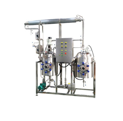 Máquina farmacéutica de la extracción de aceite y de la concentración de la escala del butano