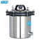 Máquina portátil del esterilizador del vapor de la presión del equipo farmacéutico médico de la maquinaria de la gama 0-60min del contador de tiempo de SED-250P