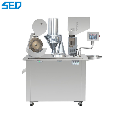 Máquina semiautomática de llenado de cápsulas con polvo de hierbas