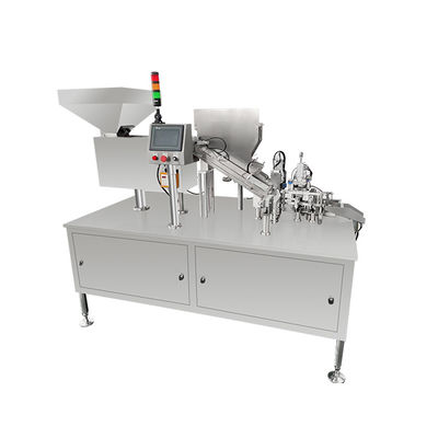 Tipo horizontal embotelladora del tubo plástico para el embalaje efervescente de la tableta