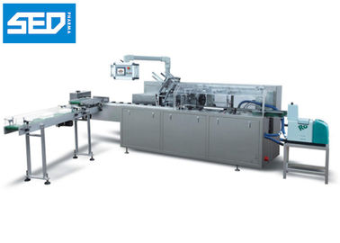 Máquina de cartonado horizontal versátil totalmente automática para ampollas, viales, jeringas y jeringas precargadas