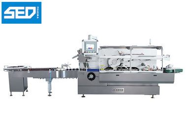 Máquina de embalaje de cartón totalmente automática continua con pantalla táctil PLC