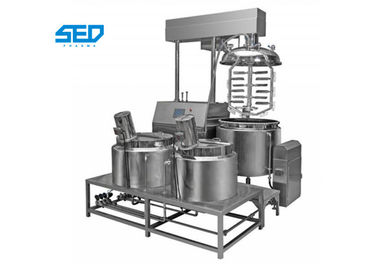 mezclador de emulsión del vacío farmacéutico del uso de la máquina de la fabricación del ungüento 300L