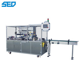 Estándar del CE de la máquina de la empaquetadora de SED-250P que envuelve 0.75KW del té del celofán automático de la caja