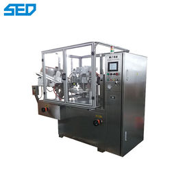 Relleno automático de la manguera de la empaquetadora del producto alimenticio de SED-250P 30-60pc/min y puerta protectora de aislamiento de la máquina