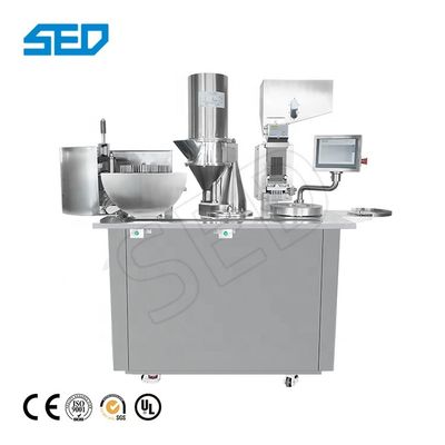 La pequeña Moringa máquina semi automática de la cápsula del polvo 4kW de SED-BJ-III 00# carga 350 kilogramos