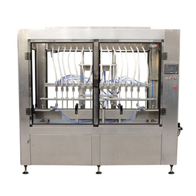 Máquina de rellenar líquida automática del laboratorio de las Dieciséis-cabezas