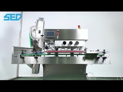 Máquina que capsula de la botella automática para la botella del polvo de la proteína