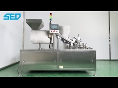 Tipo horizontal embotelladora del tubo plástico para el embalaje efervescente de la tableta