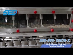 SED-980-12KDB-X Máquina de embalaje de bolsas con bastón de varios carriles