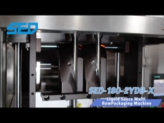 SED-180-2YDB-X Máquina de embalaje de salsa líquida en varias filas