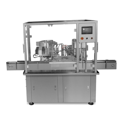 Máquina llenadora, taponadora y taponadora de aceites esenciales 60-70 botellas/min 3kW