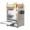 Máquina automática de sellado de envases de vasos de plástico 350-450 bandejas/hora 0.8kw