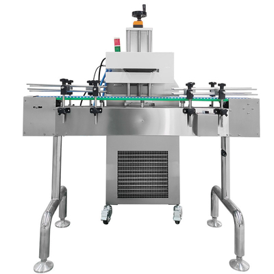 Máquina de sellado por inducción de papel de aluminio de refrigeración por agua para botellas de 20-300 ml