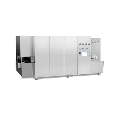 Horno automático de circulación de aire caliente Tubo eléctrico de calefacción Hornos industriales de túnel