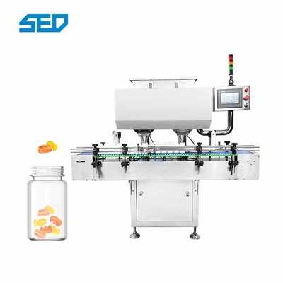 Máquina contadora de cápsulas de 24 canales 10-80 botellas/min 220V