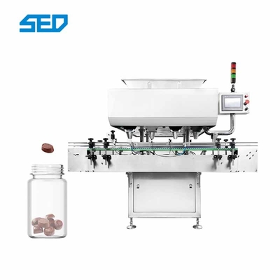 Máquina para contar las cápsulas de 48 canales 10 a 120 botellas/min 100L Hopper