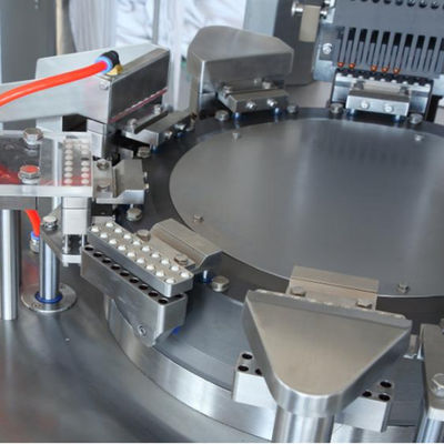 Máquina de rellenar de la cápsula completamente automática del control del PLC con la pantalla táctil de la marca de Alemania Siemens