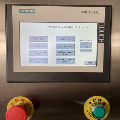 Máquina de rellenar 380V 50Hz de la pequeña cápsula farmacéutica automática motor de 3 fases