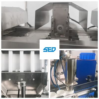 Máquina de contar las cápsulas de la plantilla de vibración Contador automático de cápsulas