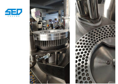 Máquina Llenadora de Cápsulas Semiautomática con Sistema de Cierre Horizontal