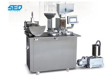 Máquina llenadora de cápsulas de polvo y pellets semiautomática