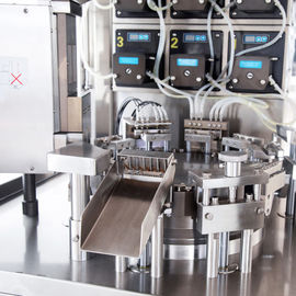 Maquinaria farmacéutica de acero inoxidable de la máquina de la cápsula del gel con 260 granos/minuto