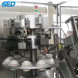 Maquinaria farmacéutica duradera Equipo automático de llenado y sellado de tubos