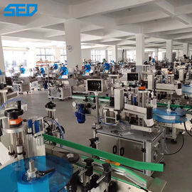 Máquina de etiquetado automático de botellas con pegatinas multifuncionales