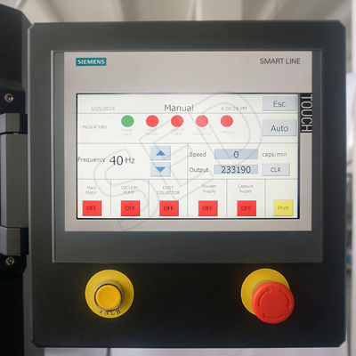 Máquina automática de llenado de cápsulas de polvo de alta eficiencia