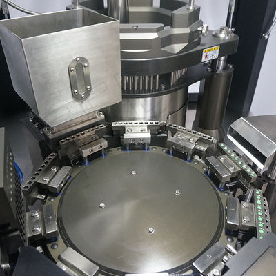 Máquina automática de llenado de cápsulas de polvo de alta eficiencia