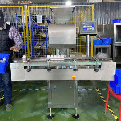 Contador de comprimidos gomosos y máquina de llenado de botellas