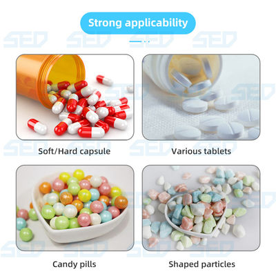 Caramelo semiautomático Gran tableta Gel Vc cápsulas Bolso Bolso de embalaje cápsula y máquina de contar tabletas