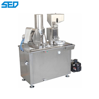 Cargador de cápsulas semiautomático de acero inoxidable para la producción a pequeña escala