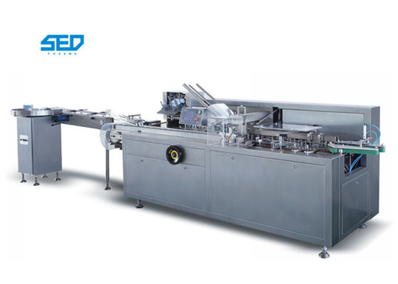 Cartoner de acero inoxidable de encuadernación completamente automático del embalaje de la botella de la máquina