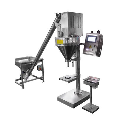 Máquina semiautomática de llenado de polvo de auge