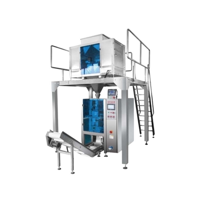 Máquina de embalaje de bolsas de palo vertical para polvo y granos