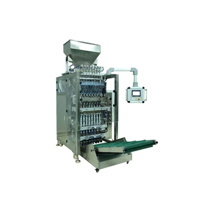 Máquina envasadora automática de sellado trasero de 8 filas 5.5KW 800KG