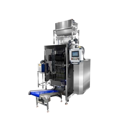 Máquina de embalaje de sellado trasero 1800x1120x2700mm 5.5KW