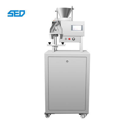 El equipo farmacéutico semi automático de la maquinaria hace tabletas las cápsulas que cuentan la máquina