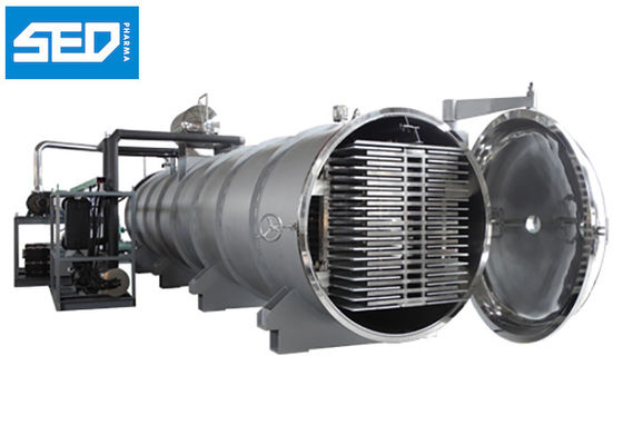 Acero inoxidable de la máquina seca del helada de la industria alimentaria de SED-100DG hecho con el compresor alemán de Bitzer